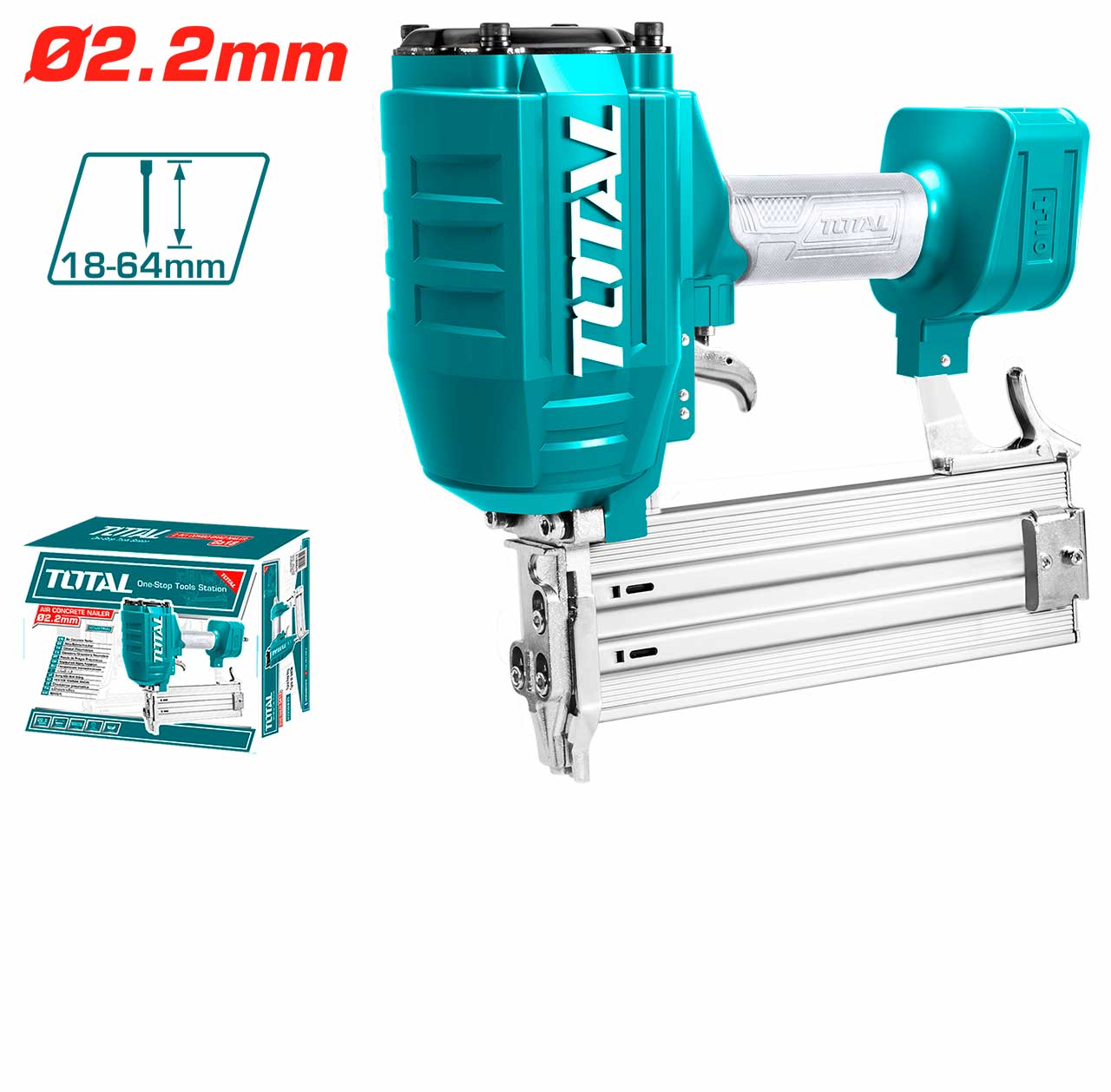 Total Air Concrete Nailer TAT8641 Total